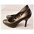 Dolce & Gabbana Braune Leder-Pumps mit Leopardenprint - Ansicht 5