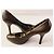 Dolce & Gabbana Braune Leder-Pumps mit Leopardenprint - Ansicht 6