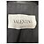 Blazer cropped aderente in pelle nera Valentino IT 42 usato - vista 3