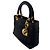 Dior Lady Dior — Nailon Cannage Azul Marino, Galliano circa 2000 - vista 3