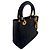Dior Lady Dior — Nailon Cannage Azul Marino, Galliano circa 2000 - vista 4