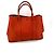 Hermès Garden Party 36 — Cuir Clémence Orange - vista 4
