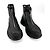 Alexander McQueen — Tread Slick Zip Boot, Cuir Noir