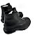 Alexander McQueen — Tread Slick Zip Boot, Cuir Noir - vista 4