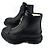 Alexander McQueen — Tread Slick Zip Boot, Cuir Noir - vista 6