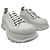 Alexander McQueen — Tread Slick Raffia Blanc, T.38 - Ansicht 4