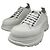 Alexander McQueen — Tread Slick Raffia Blanc, T.38 - Ansicht 5