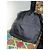 Gucci Borsa Duffle in Nylon Nero e Pelle - vista 4