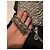 Chanel Wallet On Chain Camélia Metallic-Leder Tasche Grau - Ansicht 4