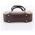 Céline Saco Tote CELINE C Macadam Canvas Bege Tom Dourado - vista 9