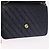 Borsa a tracolla CHANEL Matelasse con catena in pelle d'agnello nera e oro CC - vista 19