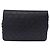 Borsa a tracolla CHANEL Matelasse con catena in pelle d'agnello nera e oro CC - vista 3