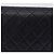 Borsa a tracolla CHANEL Matelasse con catena in pelle d'agnello nera e oro CC - vista 4