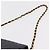 Borsa a tracolla CHANEL Matelasse con catena in pelle d'agnello nera e oro CC - vista 9