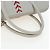 Hermès HERMES Bolide 1923 Baseball 45 Bolsa de Mão Couro Cinza Prata - vista 10