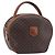 Triomphe Céline Bolsa de mão CELINE Macadam Canvas PVC Leather Brown Gold