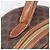 Triomphe Céline Bolsa de mão CELINE Macadam Canvas PVC Leather Brown Gold - vista 10