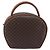 Triomphe Céline Bolsa de mão CELINE Macadam Canvas PVC Leather Brown Gold - vista 2