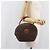 Triomphe Céline Bolsa de mão CELINE Macadam Canvas PVC Leather Brown Gold - vista 27