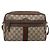 Borsa a tracolla GUCCI GG Supreme Web Sherry Line PVC Beige 56 02 005 - vista 13