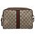 Borsa a tracolla GUCCI GG Supreme Web Sherry Line PVC Beige 56 02 005 - vista 2
