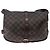 LOUIS VUITTON Damier Ebene Saumur 30 Shoulder Bag SPO N48081 LV - vista 13