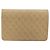 Borsa a tracolla CHANEL Matelasse 25 in pelle d'agnello beige con catena e CC dorati - vista 2