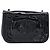 Borsa a tracolla con catena CHANEL Vernice Nera Dorata CC - vista 13