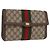 Ophidia Borsa GUCCI GG Supreme Web Sherry Line PVC Beige Gold 84 014 3087 25