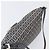 FENDI Zucchino Canvas Mamma Baguette Schultertasche Navy Silver - Ansicht 14