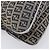 FENDI Zucchino Canvas Mamma Baguette Schultertasche Navy Silver - Ansicht 17