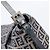 FENDI Zucchino Canvas Mamma Baguette Schultertasche Navy Silver - Ansicht 20