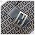 FENDI Zucchino Canvas Mamma Baguette Schultertasche Navy Silver - Ansicht 21