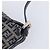 FENDI Zucchino Canvas Mamma Baguette Schultertasche Navy Silver - Ansicht 7