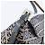 FENDI Zucchino Canvas Mamma Baguette Schultertasche Navy Silver - Ansicht 8