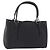 GUCCI GG Canvas Tote Bag Black Silver 115015