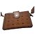 Borsa MCM Visetos Monogram in Pelle Marrone