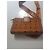 Borsa MCM Visetos Monogram in Pelle Marrone - vista 21