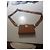 Borsa MCM Visetos Monogram in Pelle Marrone - vista 7