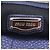 Borsa Tote Miu Miu in pelle blu navy - vista 8
