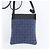 Bulgari Borsa a tracolla Bvlgari Logomania in denim e pelle - vista 3