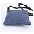 Bulgari Borsa a tracolla Bvlgari Logomania in denim e pelle - vista 5