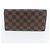 Louis Vuitton Damier Portefeuille Sarah Leather Long Wallet - vista 2