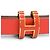 Hermès Bracelete Pop H Double Tour em couro HERMES - vista 6