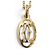Collana Logo Cartier in Oro Rosa e Diamanti - vista 4
