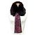 Chal de seda y piel de zorro Bordeaux Louis Vuitton - vista 2