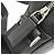 Borsa a tracolla Prada 2VH094 in pelle con logo triangolare - vista 10
