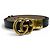 Gucci GG Emblem Reversible Slim Leather Belt