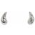 Autre Marque Tiffany Teardrop Ohrstecker aus Platin