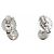 Autre Marque Tiffany Teardrop Ohrstecker aus Platin - Ansicht 2